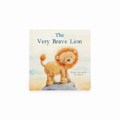 Jellycat The Very Brave Lion Books New Zealand | SHJXB7049